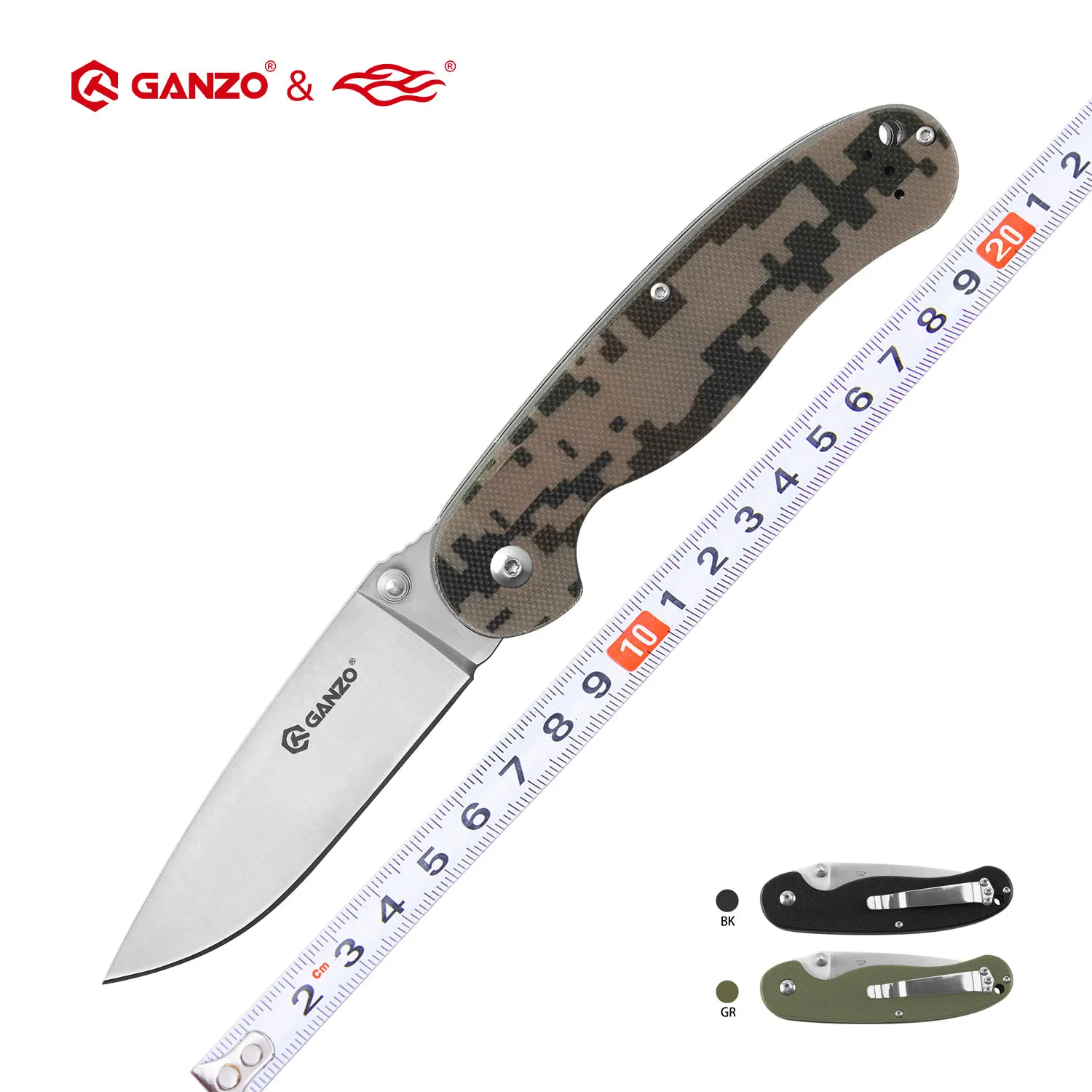 Нож Ganzo Firebird FB G727M 440C Лезвие G10 ручка складной нож тактический Открытый Кемпинг EDC