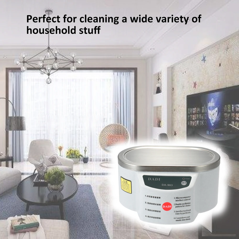 Mini Size Household Digital Ultrasonic Cleaner Jewelry Watches Glasses Circuit Board Cleaning Tool Sterilizing Machine
Mini Size Household Digital Ultrasonic Cleaner Jewelry Watches Glasses Circuit Board Cleaning Tool Sterilizing Machine