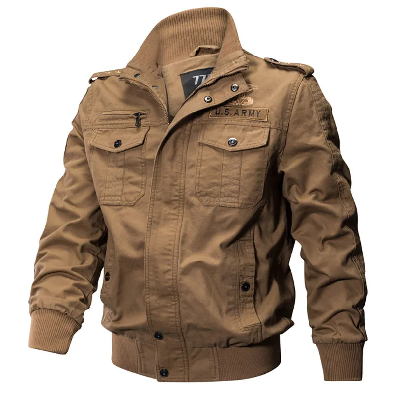 Military Jacket Men Winter Cotton Jacket Coat Army Men's Pilot Jacket Air Force Autumn Casual Cargo Jaqueta Dropshipping
Military Jacket Men Winter Cotton Jacket Coat Army Men's Pilot Jacket Air Force Autumn Casual Cargo Jaqueta Dropshipping