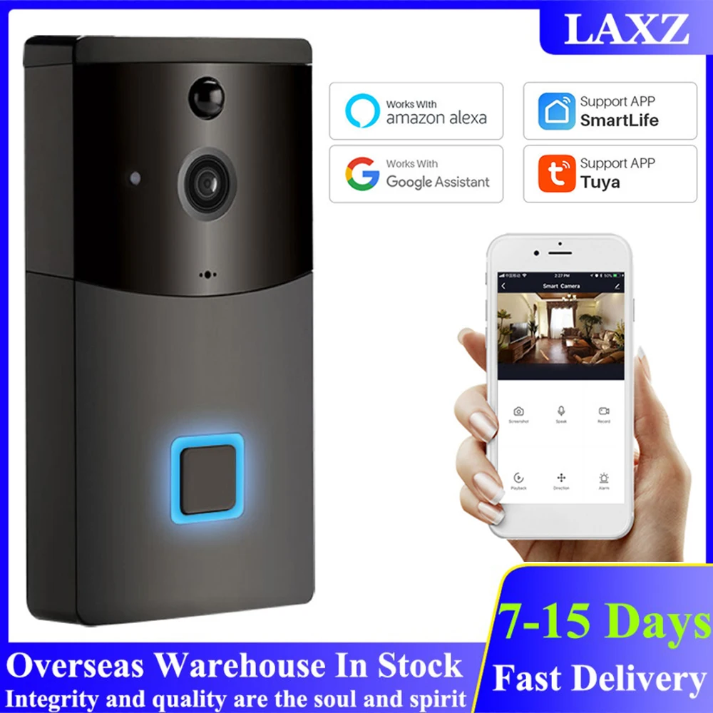 Smart WiFi Video Door Phone Smart Security DoorBell Wireless Visual Intercom Smart Home For Alexa Google Home Audio Intercom
Smart WiFi Video Door Phone Smart Security DoorBell Wireless Visual Intercom Smart Home For Alexa Google Home Audio Intercom