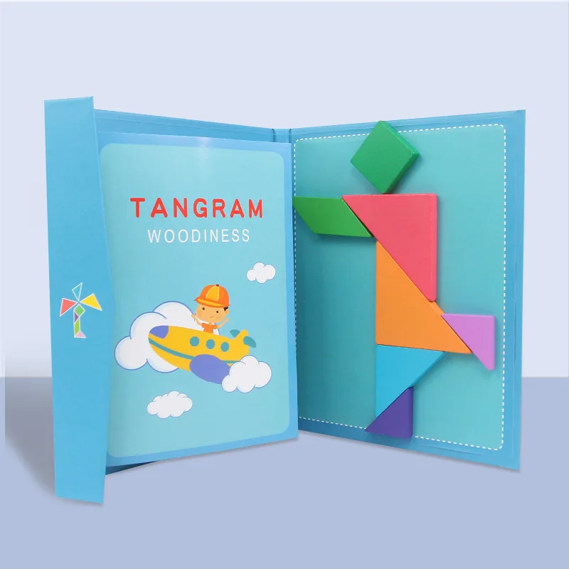 New Kids Magnetic 3D Puzzle Jigsaw Tangram Thinking Training Game Baby Montessori Learning Educational Wooden Toys for Children
New Kids Magnetic 3D Puzzle Jigsaw Tangram Thinking Training Game Baby Montessori Learning Educational Wooden Toys for Children