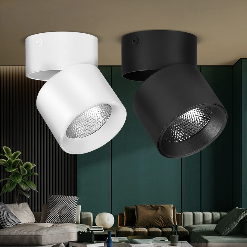 Surface Mounted LED Fordable Downlights Ceiling Spots Fixtures 220V 5W 10W 15W 25W COB Spotlight For Indoor Lighting Home Living
Surface Mounted LED Fordable Downlights Ceiling Spots Fixtures 220V 5W 10W 15W 25W COB Spotlight For Indoor Lighting Home Living