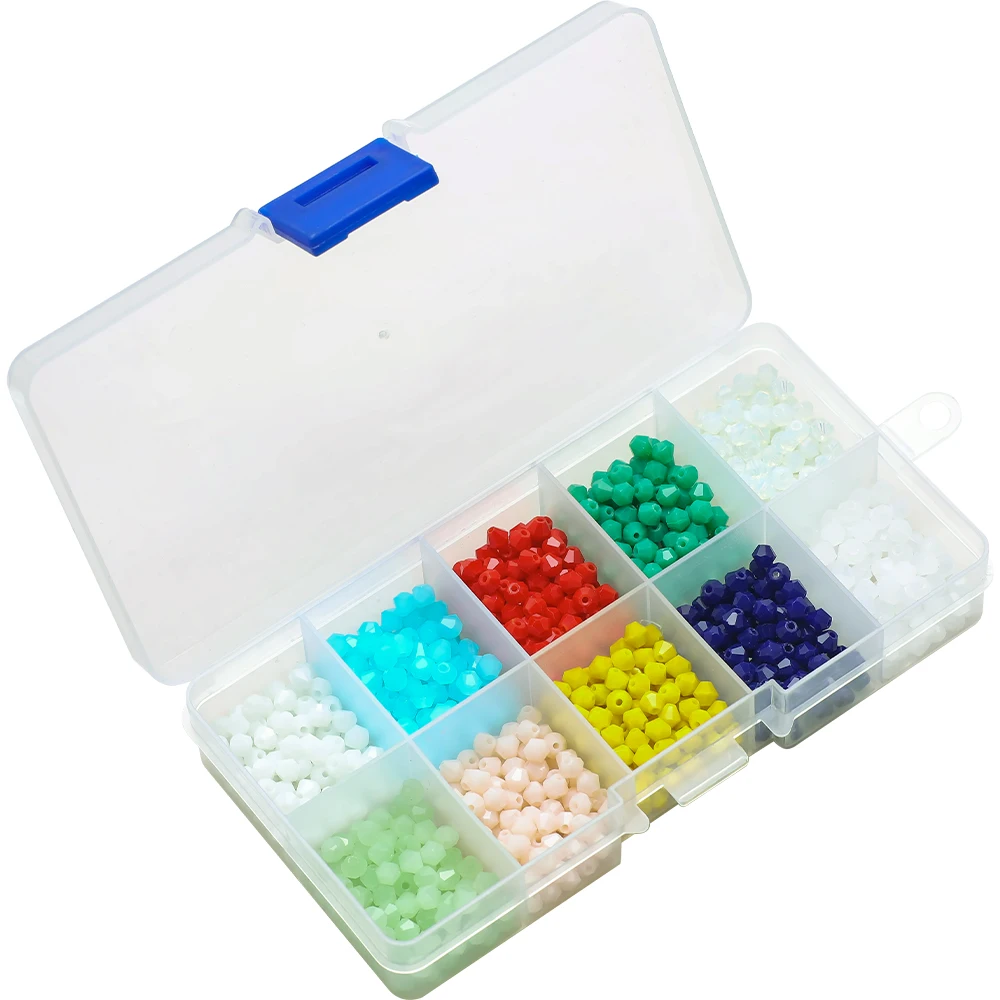 4mm Czech Glass Bicone Beads Kit for Making Crystal Jewelry Accessorie Crafts Material Loose Spacer Beaded Wholesale In Bulk
4mm Czech Glass Bicone Beads Kit for Making Crystal Jewelry Accessorie Crafts Material Loose Spacer Beaded Wholesale In Bulk
