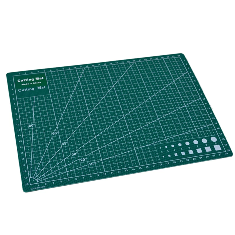 PVC Cutting Mat A4 Durable Letter Opener Self-healing Cut Pad Patchwork Tools Handmade Diy Accessory Office Cutting Plate
PVC Cutting Mat A4 Durable Letter Opener Self-healing Cut Pad Patchwork Tools Handmade Diy Accessory Office Cutting Plate