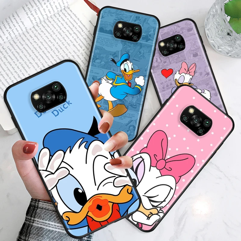 Cartoon Donald Duck For Xiaomi Poco X3 NFC GT M3 M2 X2 F3 F2 Pro C3 F1 Mi Play Mix 3 A2 A1 6X 5X Black Soft Phone Case
Cartoon Donald Duck For Xiaomi Poco X3 NFC GT M3 M2 X2 F3 F2 Pro C3 F1 Mi Play Mix 3 A2 A1 6X 5X Black Soft Phone Case