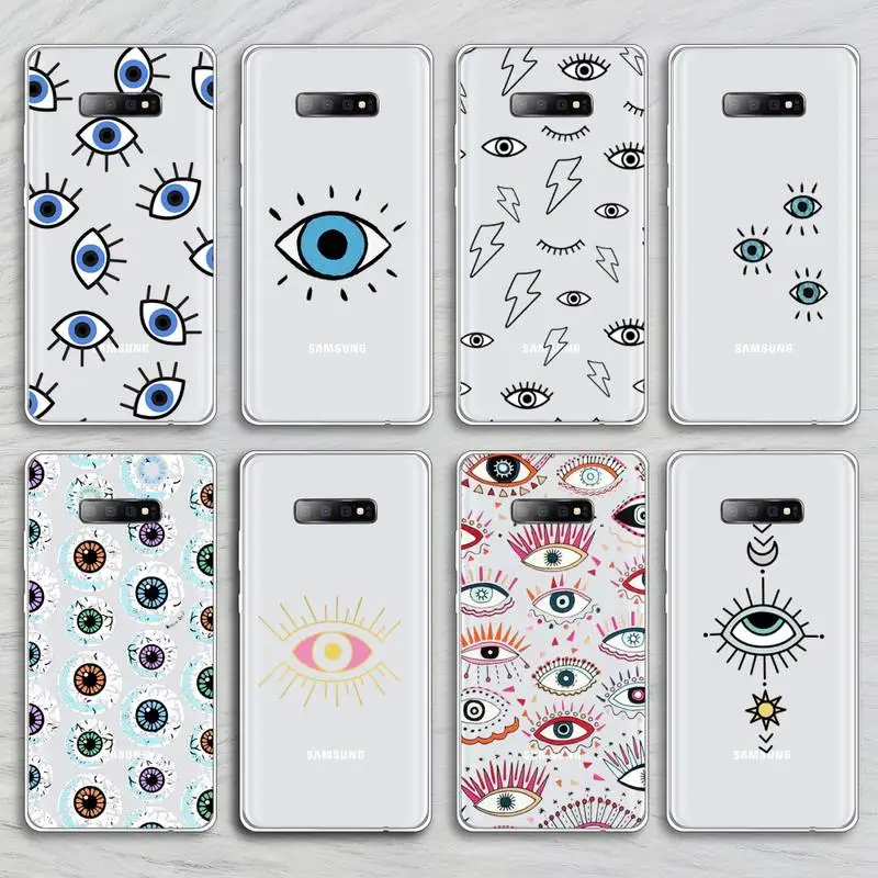 Evil eyes Phone Case Transparent For Samsung Galaxy A71 A21s S8 S9 S10 plus note 20 ultra
Evil eyes Phone Case Transparent For Samsung Galaxy A71 A21s S8 S9 S10 plus note 20 ultra