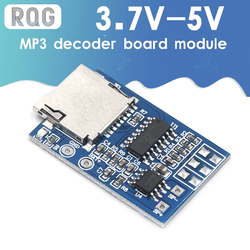 TF карта GPD2846A 1 шт. MP3 декодер плата 2 Вт модуль усилителя для модуля питания Arduino