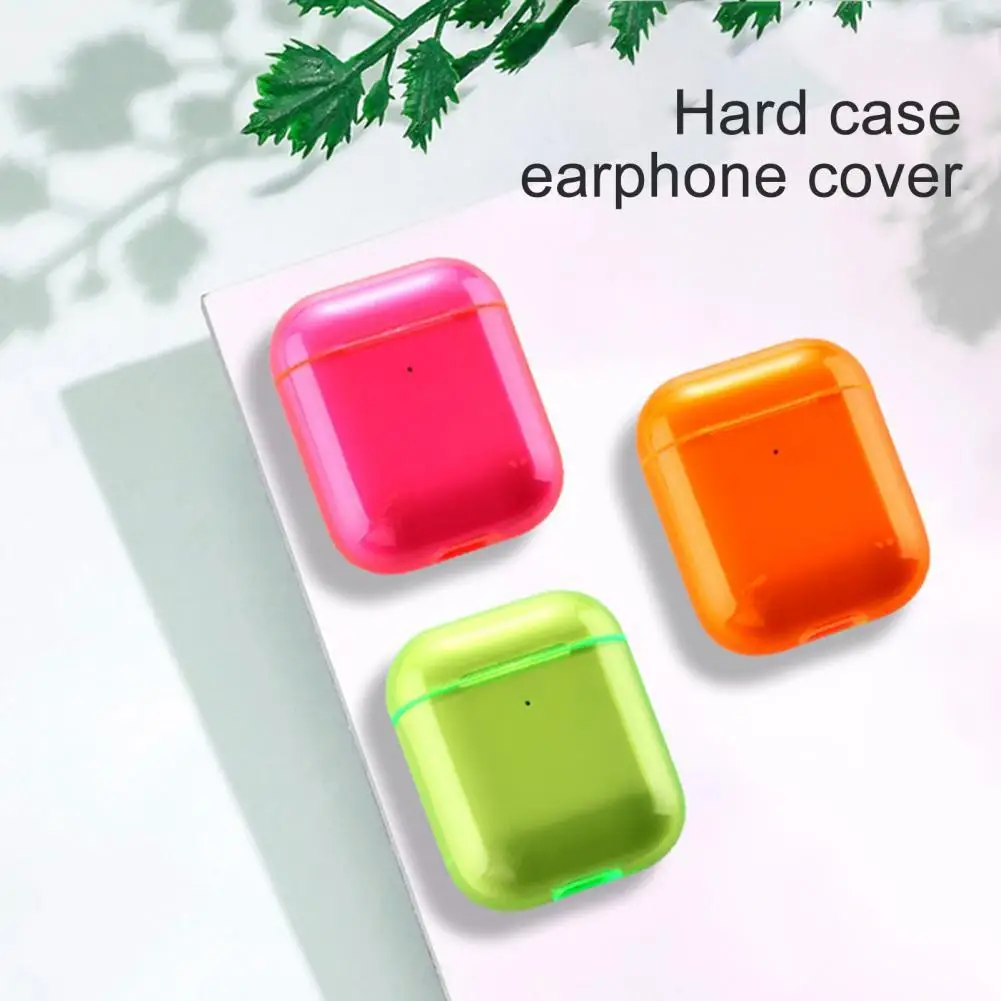 Transparent Candy Color Shockproof Bluetooth Earphone Protective Case Cover Protector for AirPods 1/2/Pro
Transparent Candy Color Shockproof Bluetooth Earphone Protective Case Cover Protector for AirPods 1/2/Pro