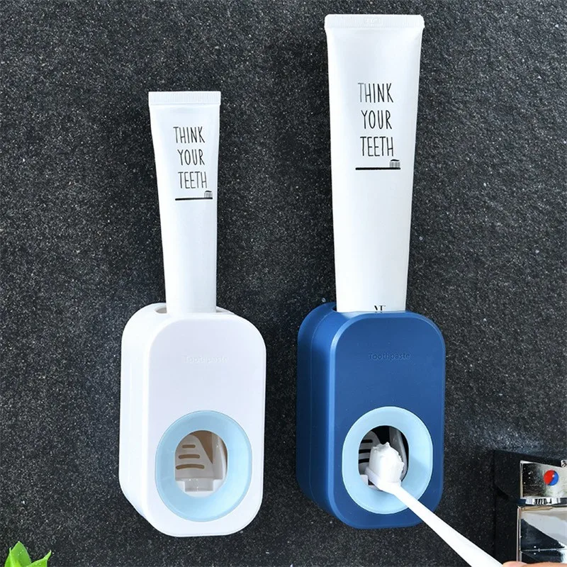 Automatic Toothpaste Dispenser Wall Mounted Dust-proof Toothbrush Holder Household Adult Child Toothpaste Rack Bath Accessories
Automatic Toothpaste Dispenser Wall Mounted Dust-proof Toothbrush Holder Household Adult Child Toothpaste Rack Bath Accessories