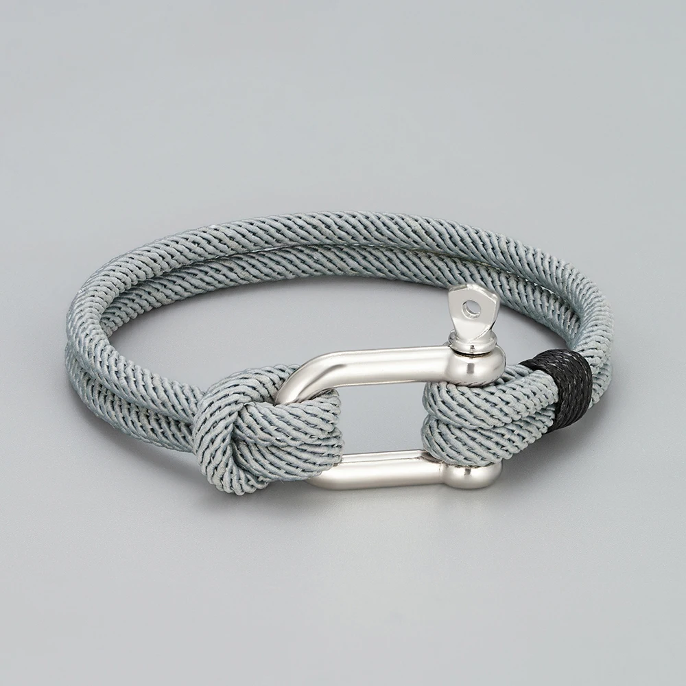 VOQ 2021 Summer Outdoor Style Milan Rope Bracelets Stainless Steel U-shaped D-shaped Buckle Bracelet Fashion Simple Jewelry
VOQ 2021 Summer Outdoor Style Milan Rope Bracelets Stainless Steel U-shaped D-shaped Buckle Bracelet Fashion Simple Jewelry