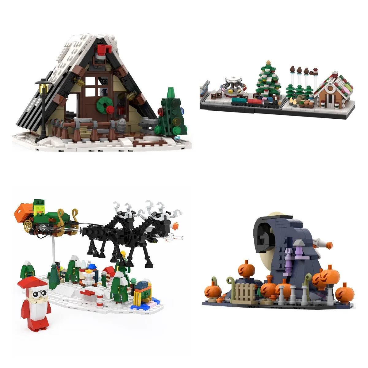 Nightmare Christmas Winter Cottage House Building Blocks Model Haunted House Model Kids Toys Brain Game Christmas Best Gifts
Nightmare Christmas Winter Cottage House Building Blocks Model Haunted House Model Kids Toys Brain Game Christmas Best Gifts