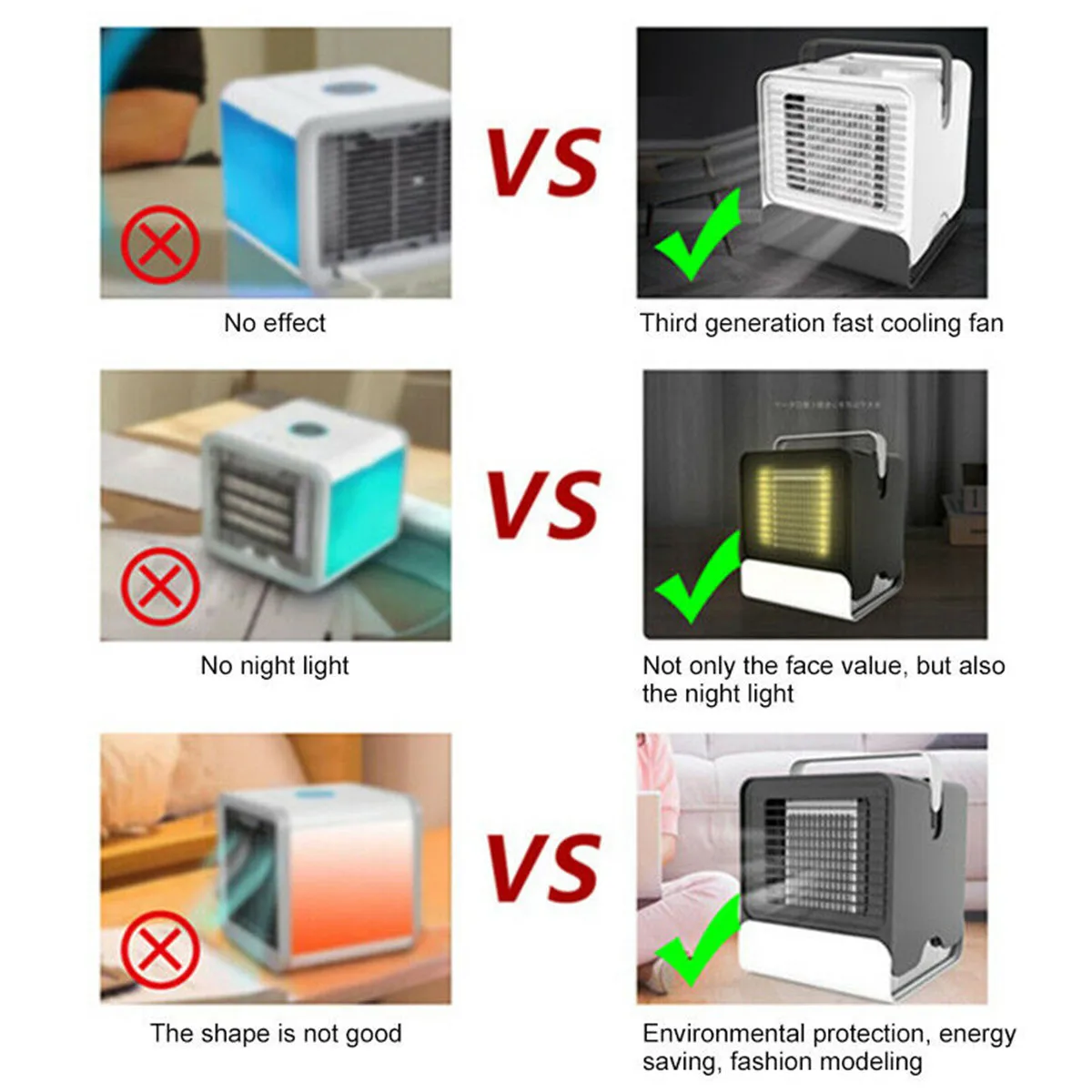 2 Color Mini Air Cooler Anion Portable Air Conditioner Multifunction USB Humidifier Purifier Office Home Refrigeration Fan
2 Color Mini Air Cooler Anion Portable Air Conditioner Multifunction USB Humidifier Purifier Office Home Refrigeration Fan