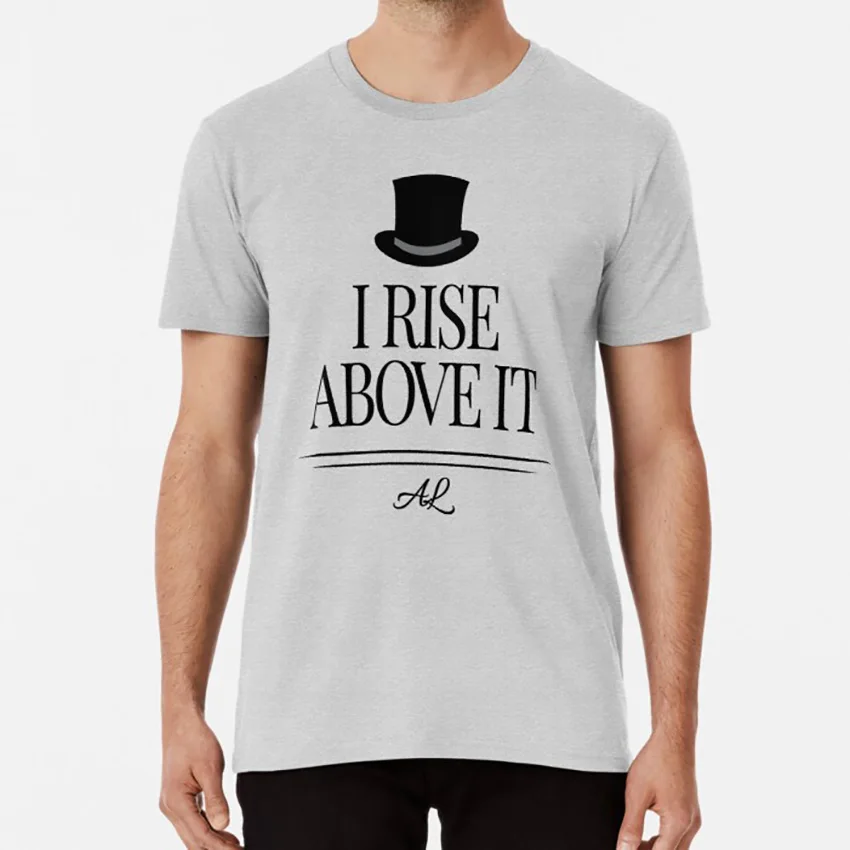 I Rise Above It футболка с изображением Анны Листер джентельмена Джека|Мужские