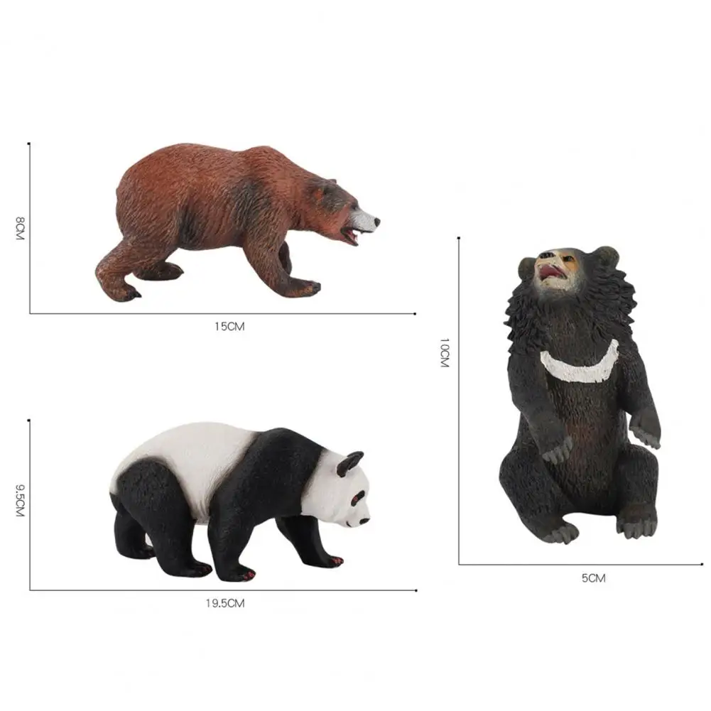 Wild Animal Model Simulation Decoration PVC Panda Bear Figurine Toy Gift for Home Decor Tabletop Ornaments
Wild Animal Model Simulation Decoration PVC Panda Bear Figurine Toy Gift for Home Decor Tabletop Ornaments