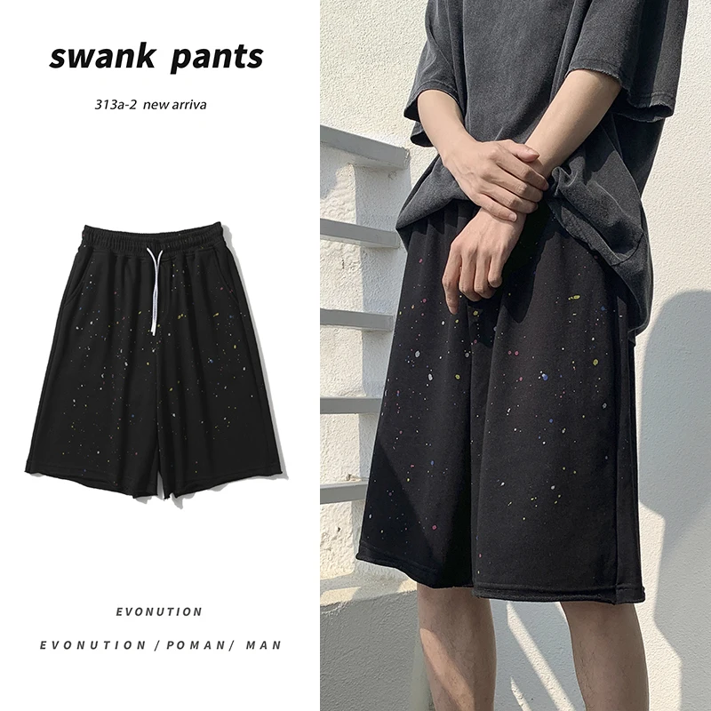 Summer Graffiti Shorts Men's Fashion Printing Casual Straight Drawstring Shorts Men Streetwear Loose Hip-hop Shorts Mens S-2XL
Summer Graffiti Shorts Men's Fashion Printing Casual Straight Drawstring Shorts Men Streetwear Loose Hip-hop Shorts Mens S-2XL