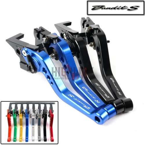 Motorcycle Accessories Modified Two Finger Clutch Short Adjustable Brake Levers Handle For suzuki Bandit 650S 2015-2020
Motorcycle Accessories Modified Two Finger Clutch Short Adjustable Brake Levers Handle For suzuki Bandit 650S 2015-2020