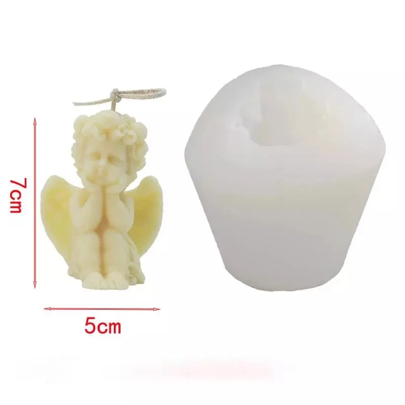 Cupid Little Angel Aromatherapy Candle Mold Diy Cake Decoration Plaster Baking Silicone Mold Resin Molds Candle Making Supplies
Cupid Little Angel Aromatherapy Candle Mold Diy Cake Decoration Plaster Baking Silicone Mold Resin Molds Candle Making Supplies
