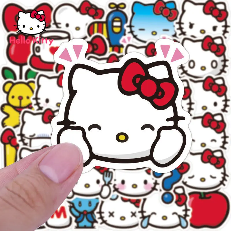 80pcs Hello Kitty Toy Stickers Material Mobile Phone Computer Waterproof Stickers Kawaii Kids Toys Kindergarten Reward Stickers
80pcs Hello Kitty Toy Stickers Material Mobile Phone Computer Waterproof Stickers Kawaii Kids Toys Kindergarten Reward Stickers