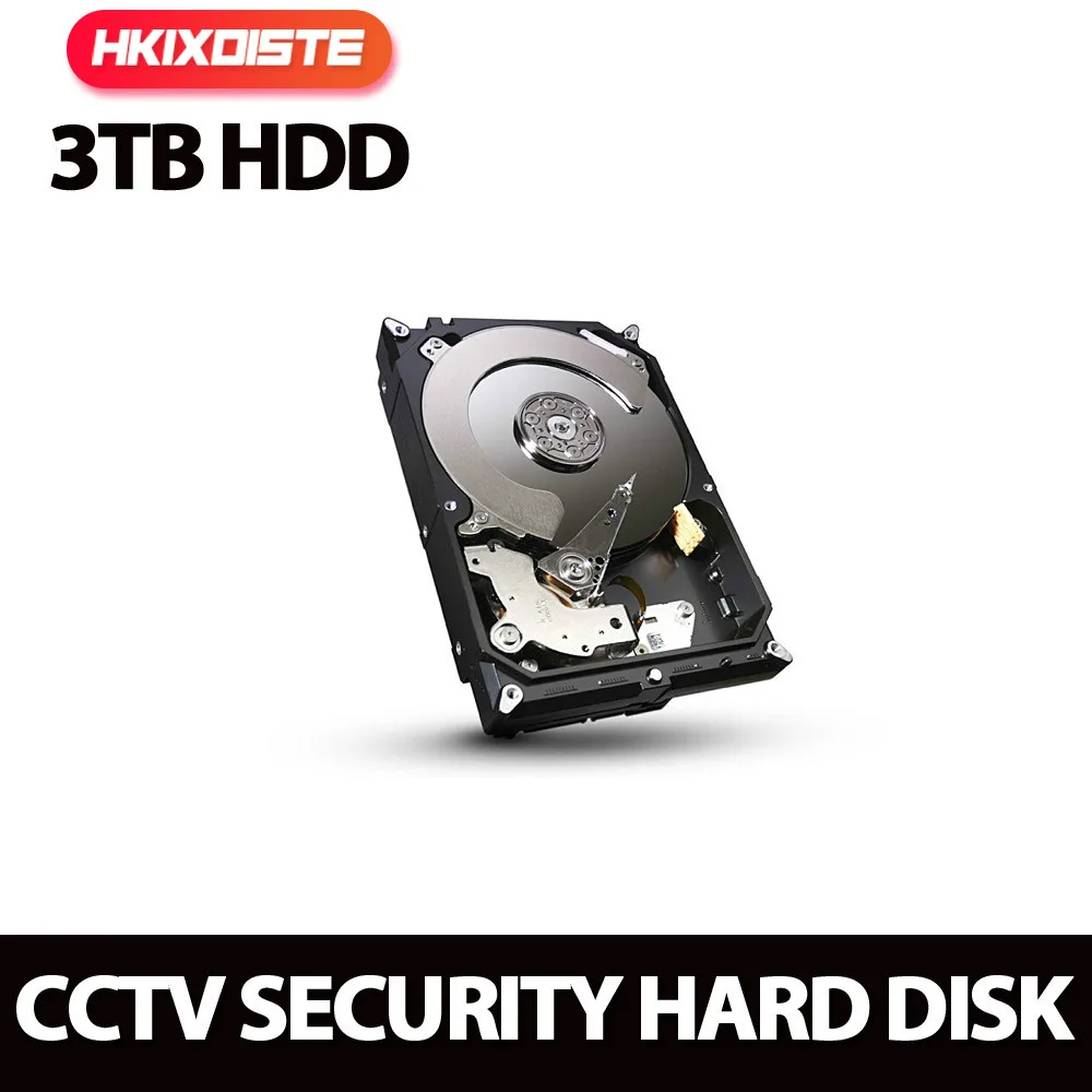 HKIDISTE 3.5 inch SATAIII Hard Disk Drive 3TB HDD 64MB 7200rpm for CCTV System DVR NVR Camera Surveillance Kits
HKIDISTE 3.5 inch SATAIII Hard Disk Drive 3TB HDD 64MB 7200rpm for CCTV System DVR NVR Camera Surveillance Kits