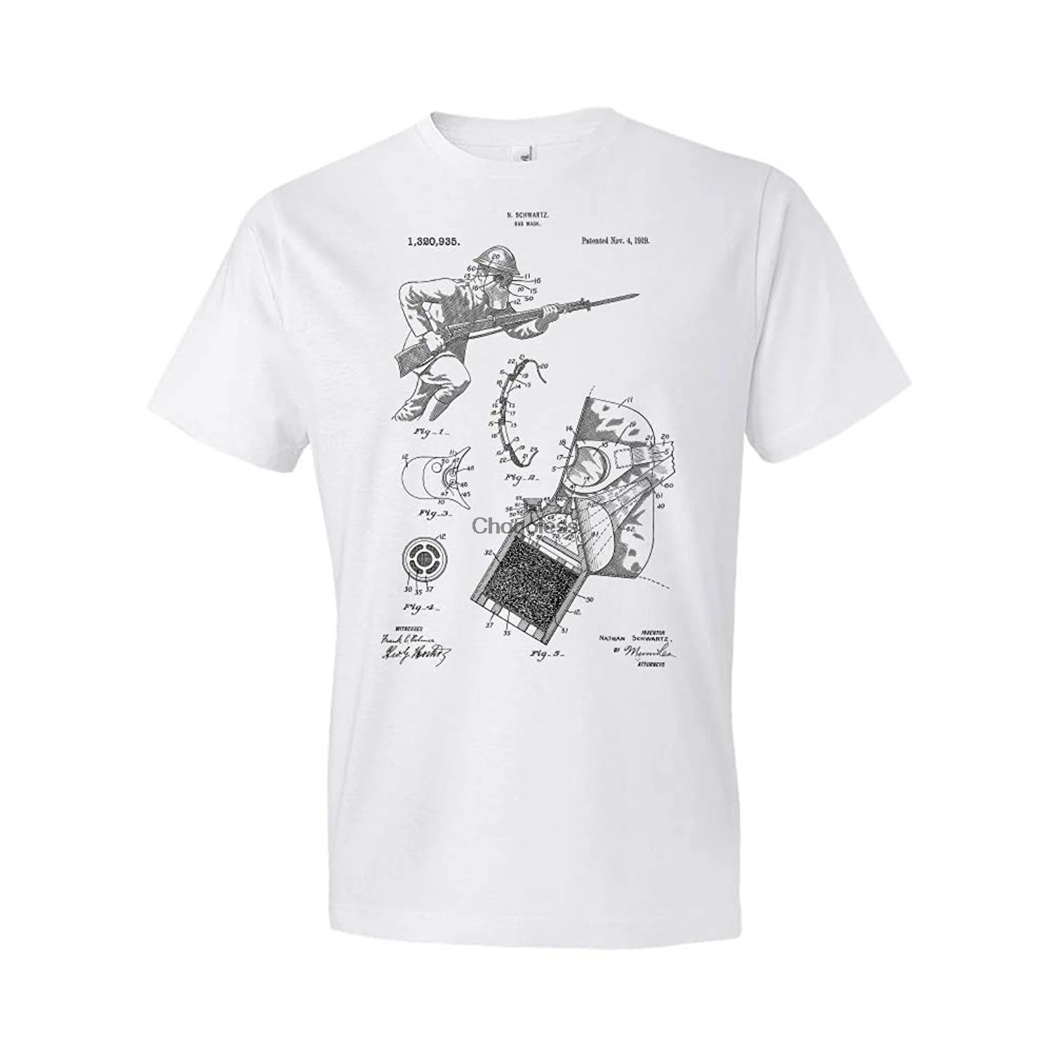 WW1 Gas Mask T-Shirt Soldier Gifts World War Tee Historian Gift Army Uniform
WW1 Gas Mask T-Shirt Soldier Gifts World War Tee Historian Gift Army Uniform