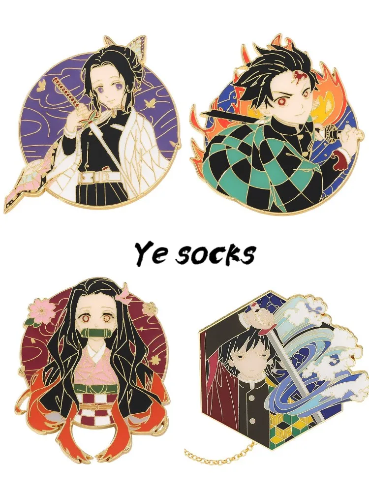 Wholesale New Anime Figure Demon Slayer Brooch Rengoku Kyoujurou Kamado Tanjirou Kamado Nezuko Cosplay Badge Clothes Backpack
Wholesale New Anime Figure Demon Slayer Brooch Rengoku Kyoujurou Kamado Tanjirou Kamado Nezuko Cosplay Badge Clothes Backpack