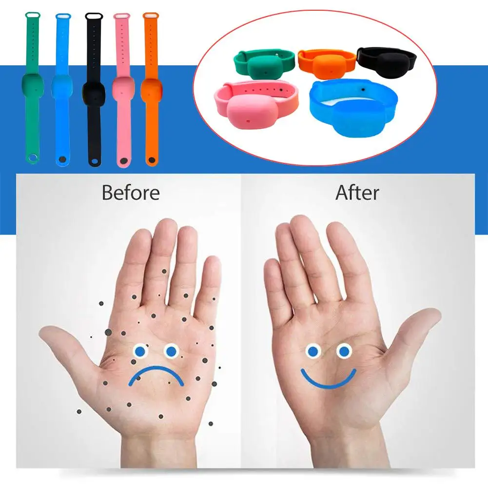 10ML Disinfectant for family Wristband Hand Dispenser This Wearable Hand Sanitizer Dispenser Pumps Disinfecta Wash Hand Gel #CW
10ML Disinfectant for family Wristband Hand Dispenser This Wearable Hand Sanitizer Dispenser Pumps Disinfecta Wash Hand Gel #CW