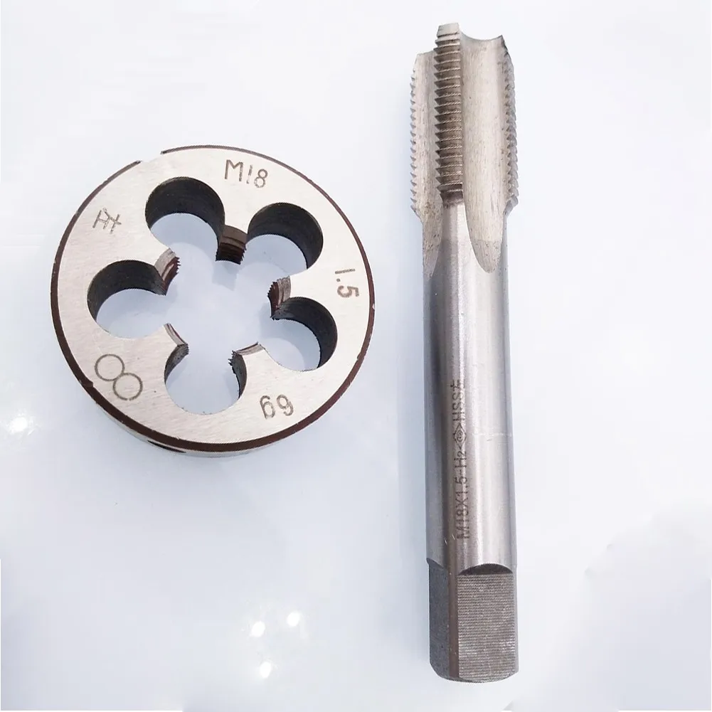2pcs/set M18 X 1.5mm Tap Die Or Tap And Die Set Metric Thread Left Hand Tool Fine Thread Dies Taps Suit Fast Shipping
2pcs/set M18 X 1.5mm Tap Die Or Tap And Die Set Metric Thread Left Hand Tool Fine Thread Dies Taps Suit Fast Shipping