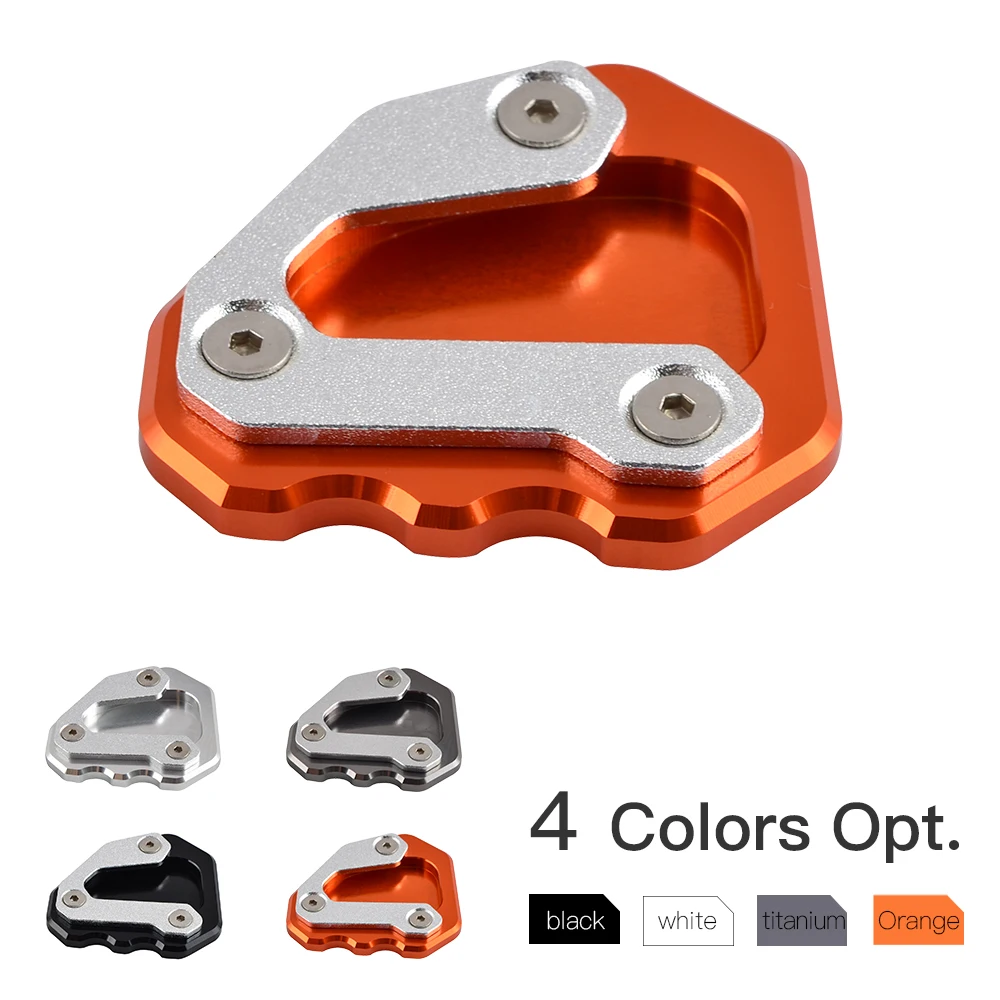 CNC Billet Kickstand Side Stand Extension Pad for KTM 1290 Super Duke 2013-2016CNC Kickstand Side Stand Pad Extension Plate
CNC Billet Kickstand Side Stand Extension Pad for KTM 1290 Super Duke 2013-2016CNC Kickstand Side Stand Pad Extension Plate
