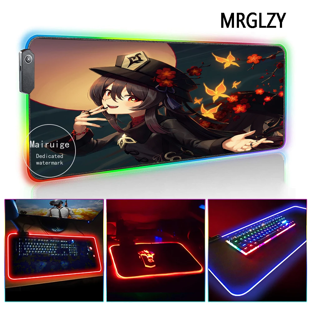 MRGLZY LED Light RGB Gamer Genshin Impact Large Mouse Pad Anime Sexy Girl Hu Tao DeskMat Gaming Accessories for Laptop Keyboard
MRGLZY LED Light RGB Gamer Genshin Impact Large Mouse Pad Anime Sexy Girl Hu Tao DeskMat Gaming Accessories for Laptop Keyboard