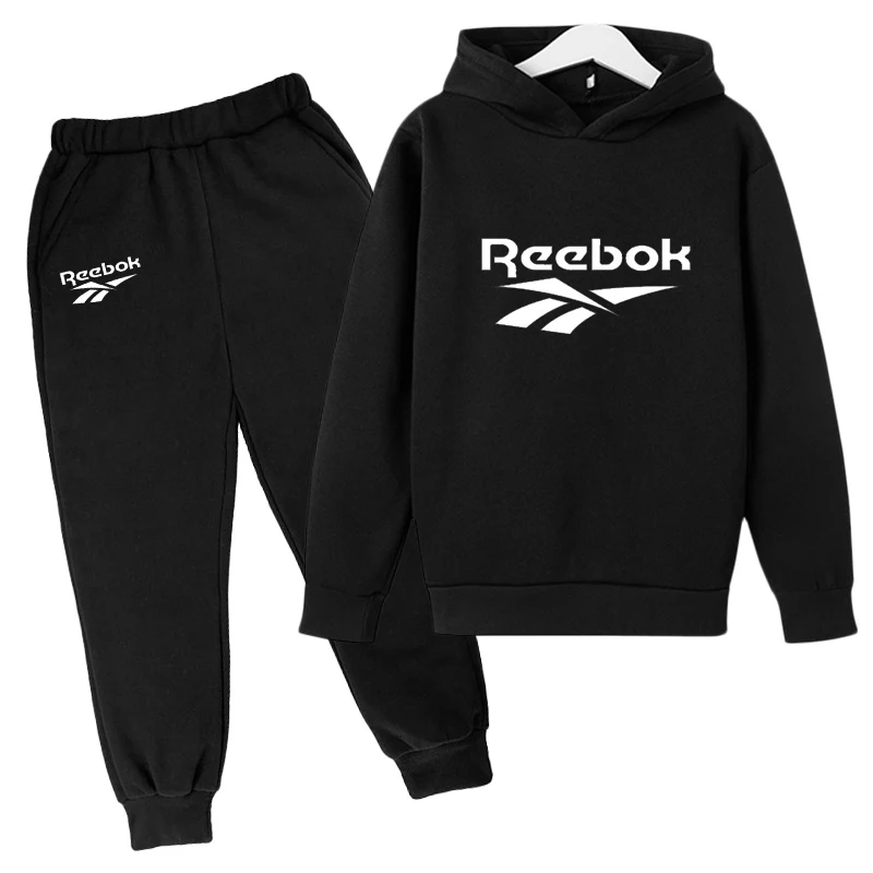 Fashion Brand Girls Two-piece Suit Pure Cotton Sports 2-piece Suit Boys Sportswear Hoodie Tops Sports Cropped Trousers
Fashion Brand Girls Two-piece Suit Pure Cotton Sports 2-piece Suit Boys Sportswear Hoodie Tops Sports Cropped Trousers