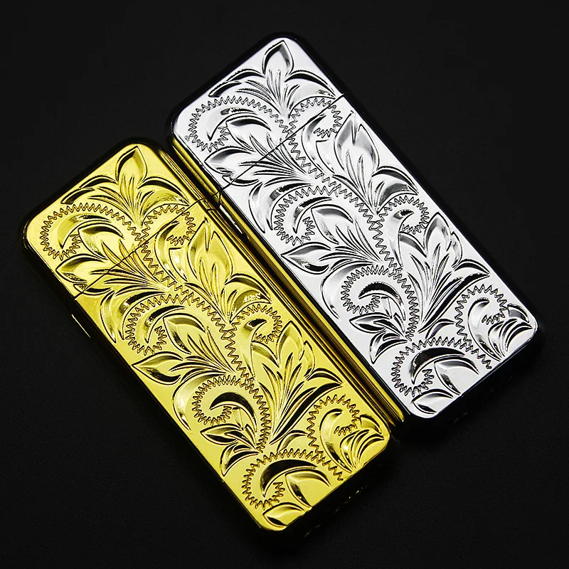 2020 New Ultra Thin Butane Gas Flint Lighter Metal Free Fire Flower Windproof Cigarettes Lighter Gadgets for Man Lighter Vintage
2020 New Ultra Thin Butane Gas Flint Lighter Metal Free Fire Flower Windproof Cigarettes Lighter Gadgets for Man Lighter Vintage