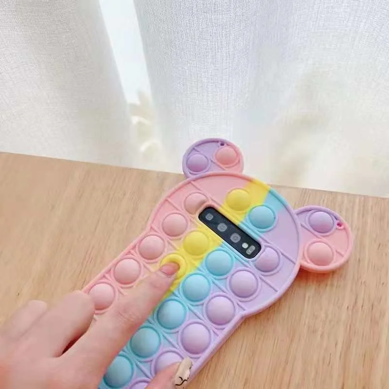 for Samsung S10 S20 push it antistress soft silicone protective case suitable for galaxy s21 finger press mobile phone case
for Samsung S10 S20 push it antistress soft silicone protective case suitable for galaxy s21 finger press mobile phone case