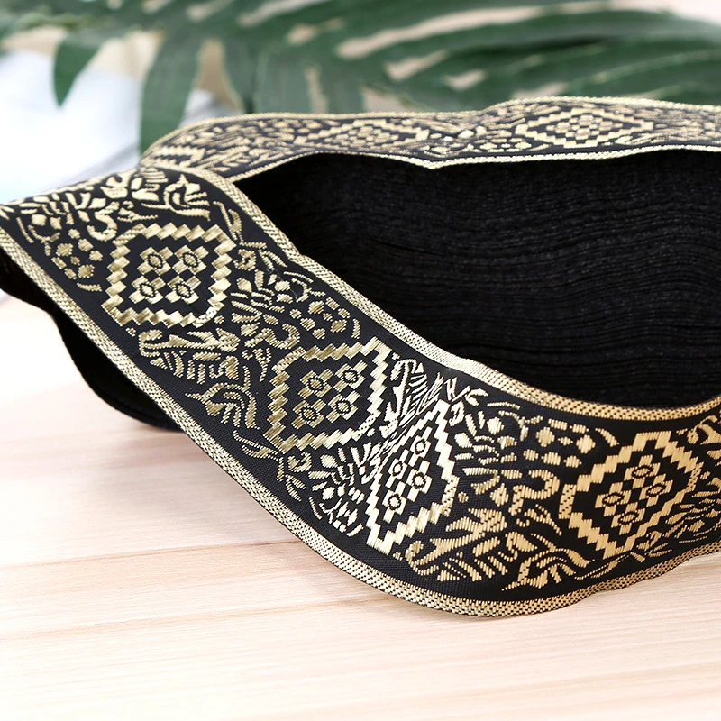 High Quality 40MMX11yard/lot Vintage rhombus pattern embroideryJacquard woven Ribbon Lace DIY Belt Accessories Lace Trim
High Quality 40MMX11yard/lot Vintage rhombus pattern embroideryJacquard woven Ribbon Lace DIY Belt Accessories Lace Trim