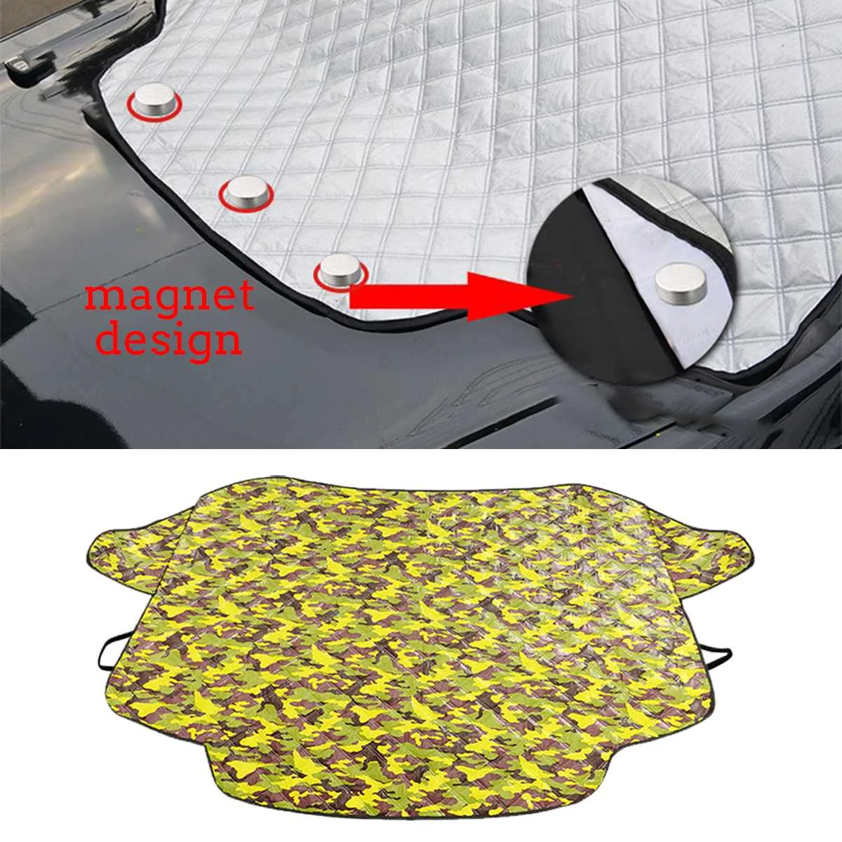 Thicken Car Covers Car Windscreen Cover Anti Snow Frost Ice Windshield Dust Protector Heat Sun Shade Large Snow Dust Protector
Thicken Car Covers Car Windscreen Cover Anti Snow Frost Ice Windshield Dust Protector Heat Sun Shade Large Snow Dust Protector
