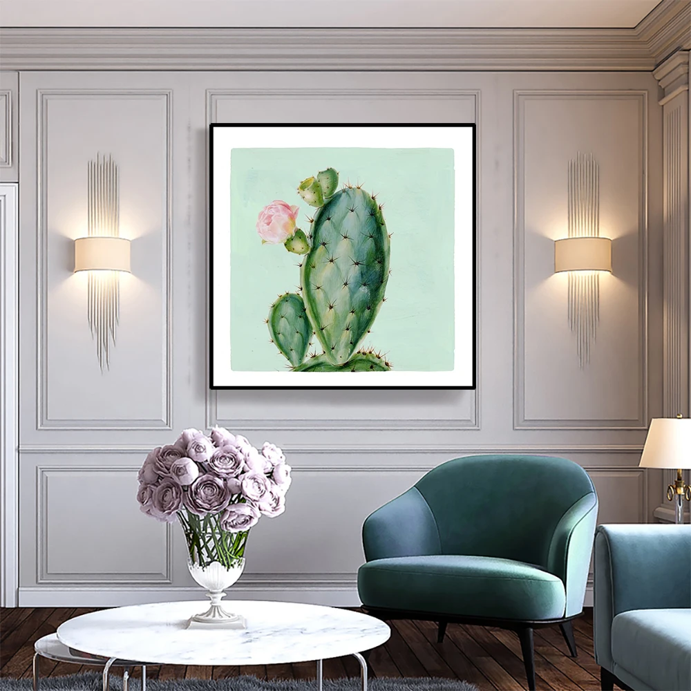 Nordic Minimalist Cactus Canvas Painting Green Plant Posters and Prints Wall Art Wall Pictures Dining Room Kitchen Boho Decor
Nordic Minimalist Cactus Canvas Painting Green Plant Posters and Prints Wall Art Wall Pictures Dining Room Kitchen Boho Decor