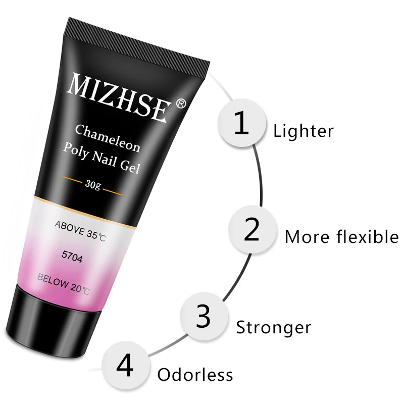 MIZHSE Semi-permanent UV Varnish Poly Nail Gel Set of Gel All For Nail Extension Set Acrylic Solution Nail Art Polish Kit
MIZHSE Semi-permanent UV Varnish Poly Nail Gel Set of Gel All For Nail Extension Set Acrylic Solution Nail Art Polish Kit