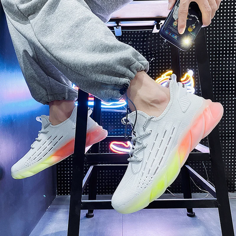 New high-end men's flying woven balance shoes, fashionable outdoor fitness jogging shoes, popcorn bottom casual sports shoes
New high-end men's flying woven balance shoes, fashionable outdoor fitness jogging shoes, popcorn bottom casual sports shoes
