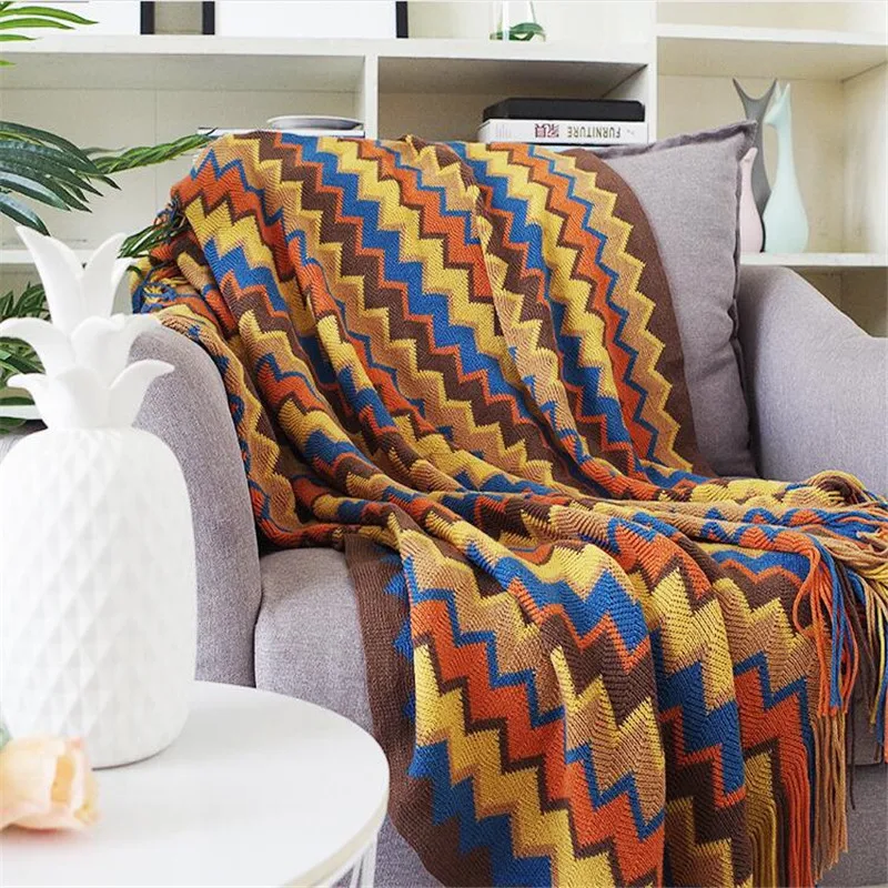 Multi-Size Bohemian Knitted Throw Blanket for Sofa Sectional Sofa Covers Towel for Living Room Sofa Cover With Tassels
Multi-Size Bohemian Knitted Throw Blanket for Sofa Sectional Sofa Covers Towel for Living Room Sofa Cover With Tassels
