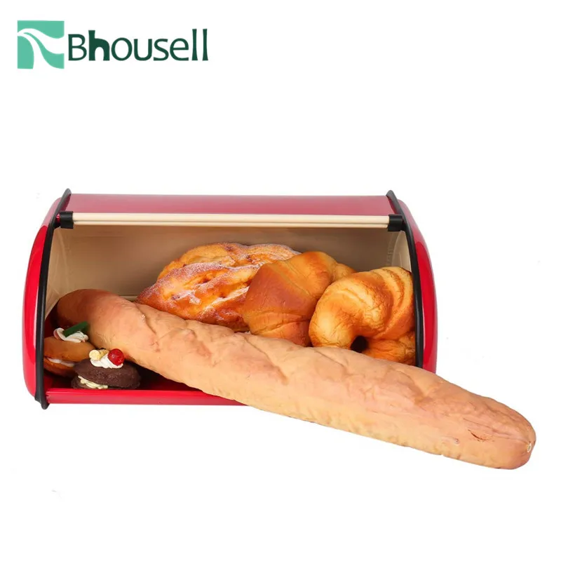 Large Capacity Metal Bread Box Moisture-proof Food Bread Cake Dessert Storage Box Home Kitchen Decorative Storage Tools
Large Capacity Metal Bread Box Moisture-proof Food Bread Cake Dessert Storage Box Home Kitchen Decorative Storage Tools