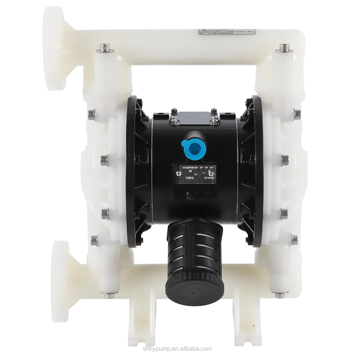 HYPV 1 Inch Plastic AODD Pump With Santoprene Membrane Pneumatic For Water Transfer Industry
HYPV 1 Inch Plastic AODD Pump With Santoprene Membrane Pneumatic For Water Transfer Industry