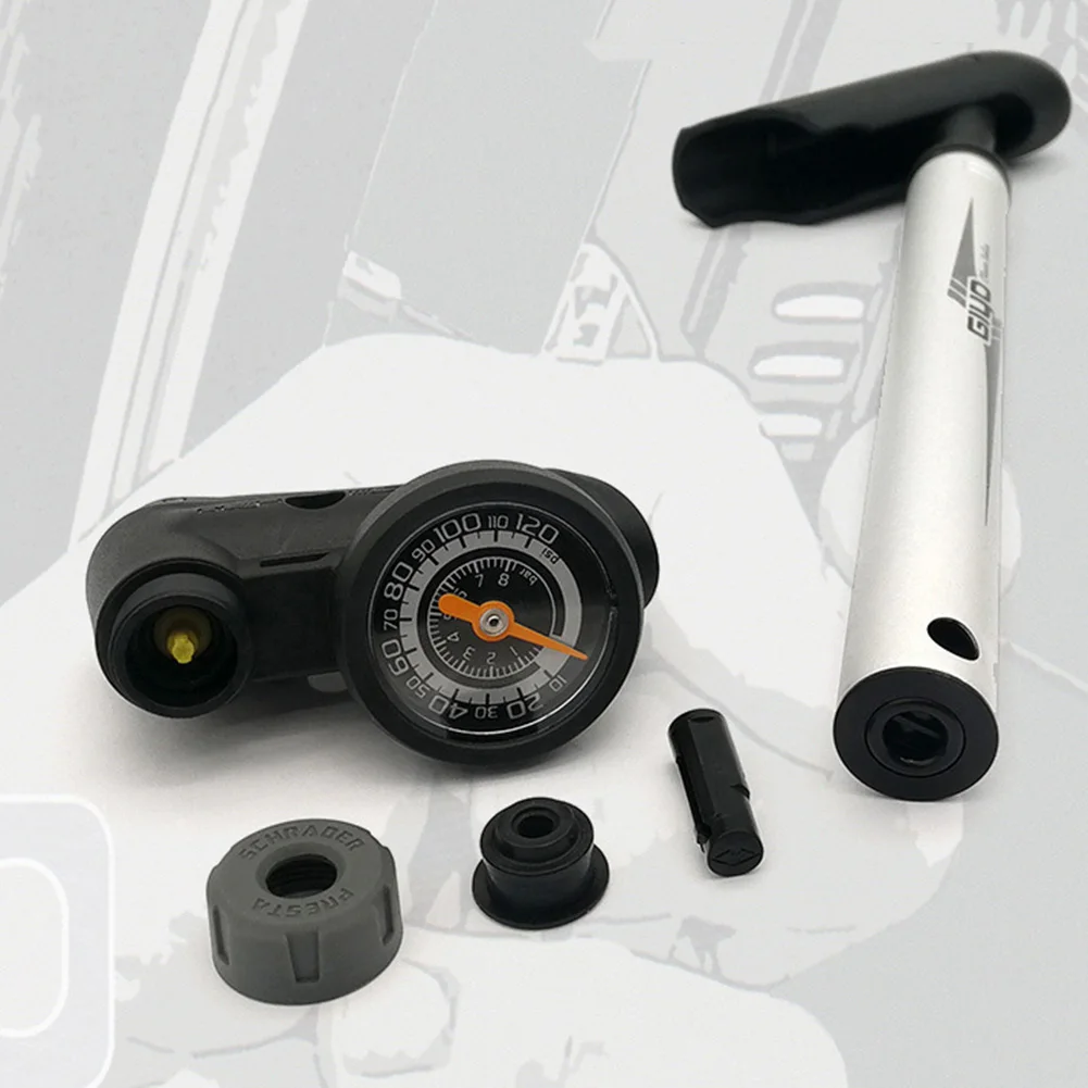 Bicycle Pump Smart Mouth With Barometer Mini Portable 268x98Mm Repair Tools Sports Outdoor Accessories Inflatable Tube Part
Bicycle Pump Smart Mouth With Barometer Mini Portable 268x98Mm Repair Tools Sports Outdoor Accessories Inflatable Tube Part