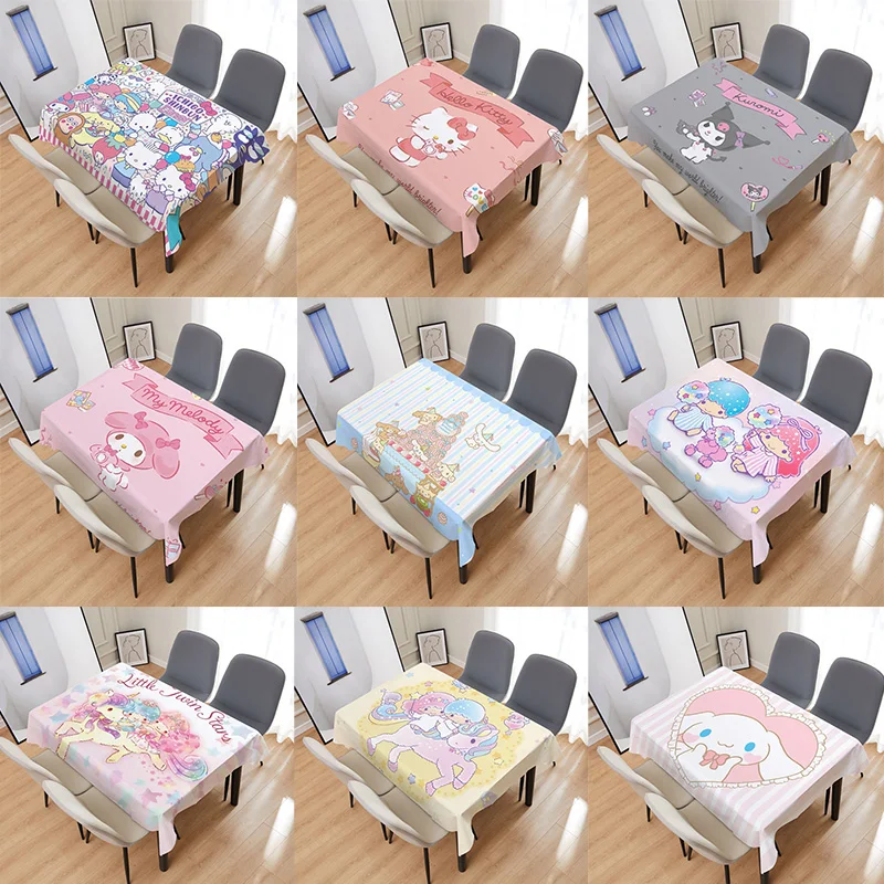 Kawaii Sanrio Accessories Kitty Kuromi My Melody Cinnamoroll Cute Furniture Dining Beauty Room Tablecloth Bedroom Desk Table Mat
Kawaii Sanrio Accessories Kitty Kuromi My Melody Cinnamoroll Cute Furniture Dining Beauty Room Tablecloth Bedroom Desk Table Mat