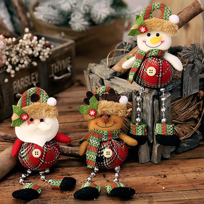 Cute Christmas Dolls Santa Claus Snowman Christmas Tree Decoration Happy New Year Merry Christmas Christmas Gift 23cm*9cm
Cute Christmas Dolls Santa Claus Snowman Christmas Tree Decoration Happy New Year Merry Christmas Christmas Gift 23cm*9cm