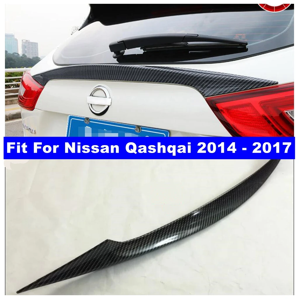 Accessories Effect Spoiler Rear Trunk Lid Cover Tailgate Trim Hatch Fit For Nissan Qashqai J11 2014 - 2017 ABS Carbon Fiber Look
Accessories Effect Spoiler Rear Trunk Lid Cover Tailgate Trim Hatch Fit For Nissan Qashqai J11 2014 - 2017 ABS Carbon Fiber Look