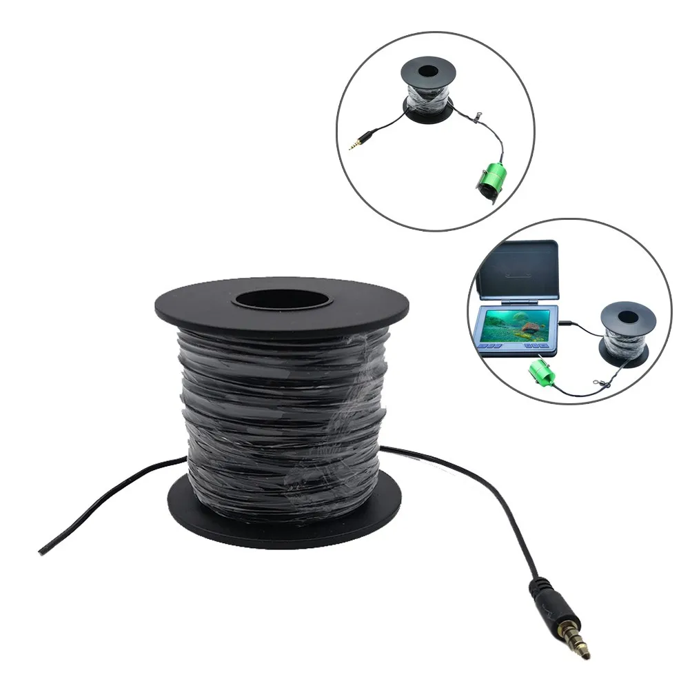20m Fishing Camera Cable With Headphone Plug Underwater Camera Data Transmission Line 154lb(70kg) Fishing Equipment
20m Fishing Camera Cable With Headphone Plug Underwater Camera Data Transmission Line 154lb(70kg) Fishing Equipment