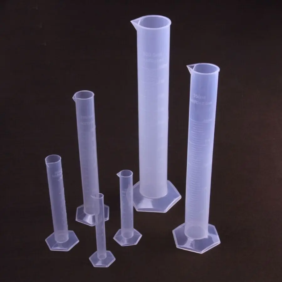 Градиентный лабораторный Пластиковый Полипропиленовый цилиндр для жидкости с