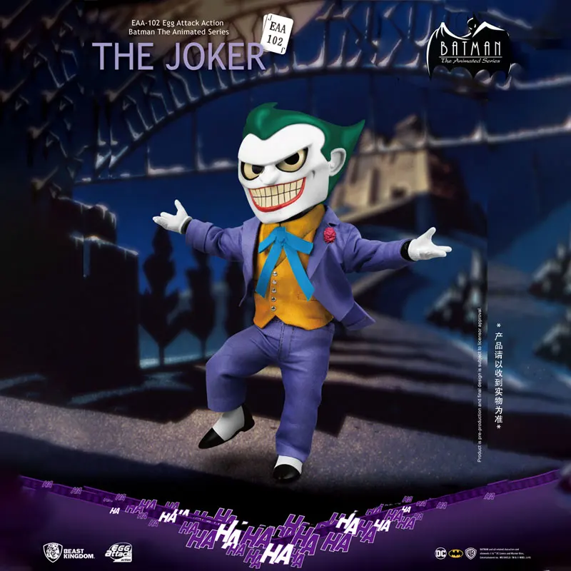 Beast kingdom DC genuine Batman animation q version Joker movable decoration model Collection garage kit Figure
Beast kingdom DC genuine Batman animation q version Joker movable decoration model Collection garage kit Figure