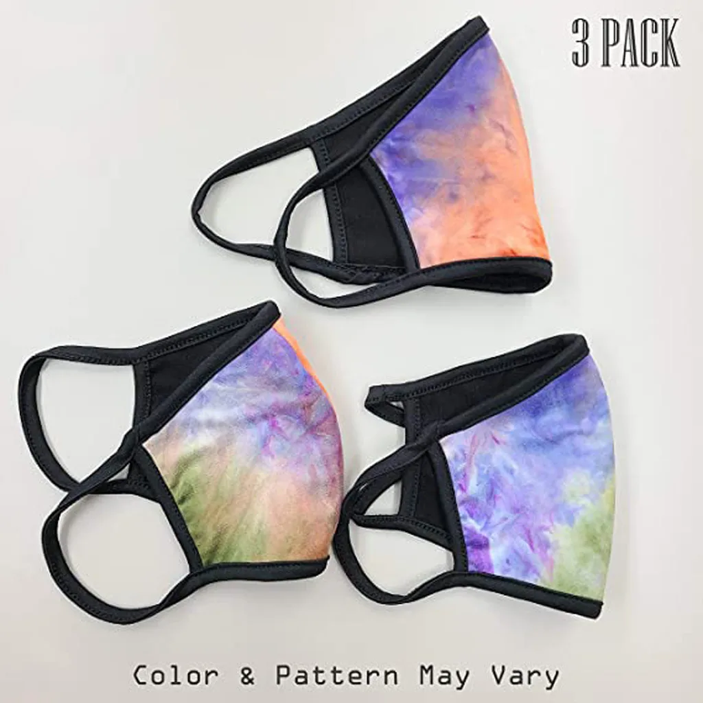 3pc Face Masks Windproof Foggy Haze Washable And Reusable Windproof Foggy Haze Leopard Dot Tie Dye Printing Mask Mascarillas
3pc Face Masks Windproof Foggy Haze Washable And Reusable Windproof Foggy Haze Leopard Dot Tie Dye Printing Mask Mascarillas