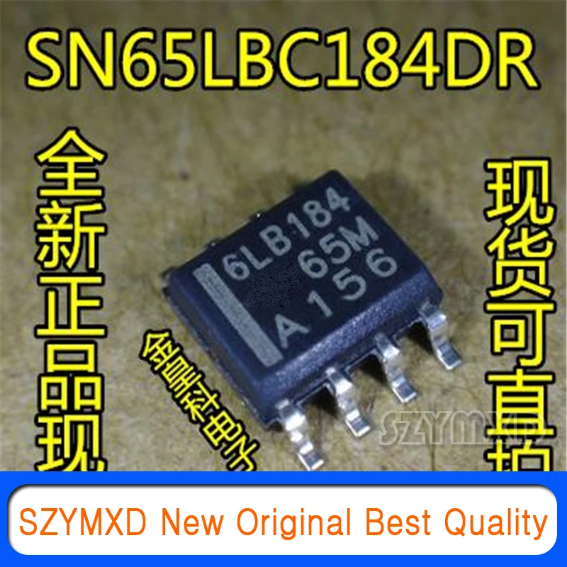 10Pcs/Lot New Original SN65LBC184DR 6LB184 Transceiver Patch SOP8 Chip In Stock
10Pcs/Lot New Original SN65LBC184DR 6LB184 Transceiver Patch SOP8 Chip In Stock