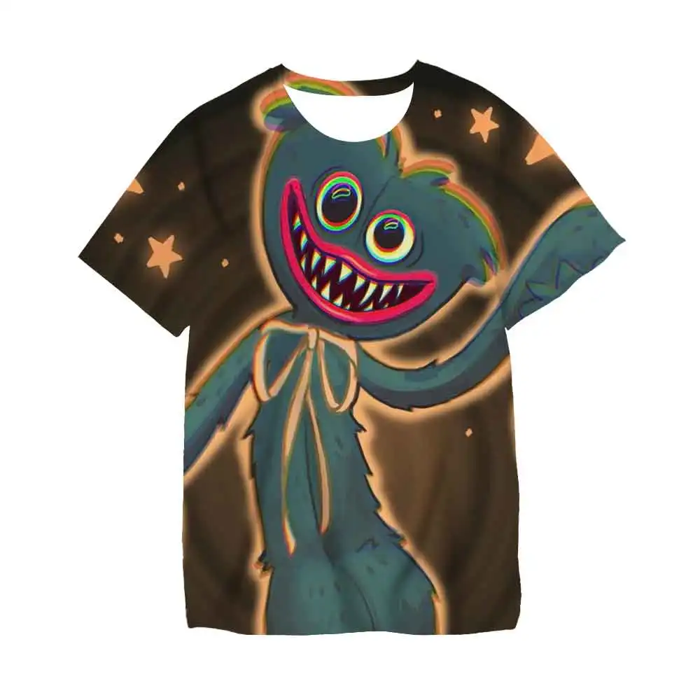 Poppy Playtime huggy wuggy Children's 3D Printing Round Neck Short Sleeve T-Shirt Fnaf Cartoon Anime Kids Clothing Boys Girls
Poppy Playtime huggy wuggy Children's 3D Printing Round Neck Short Sleeve T-Shirt Fnaf Cartoon Anime Kids Clothing Boys Girls